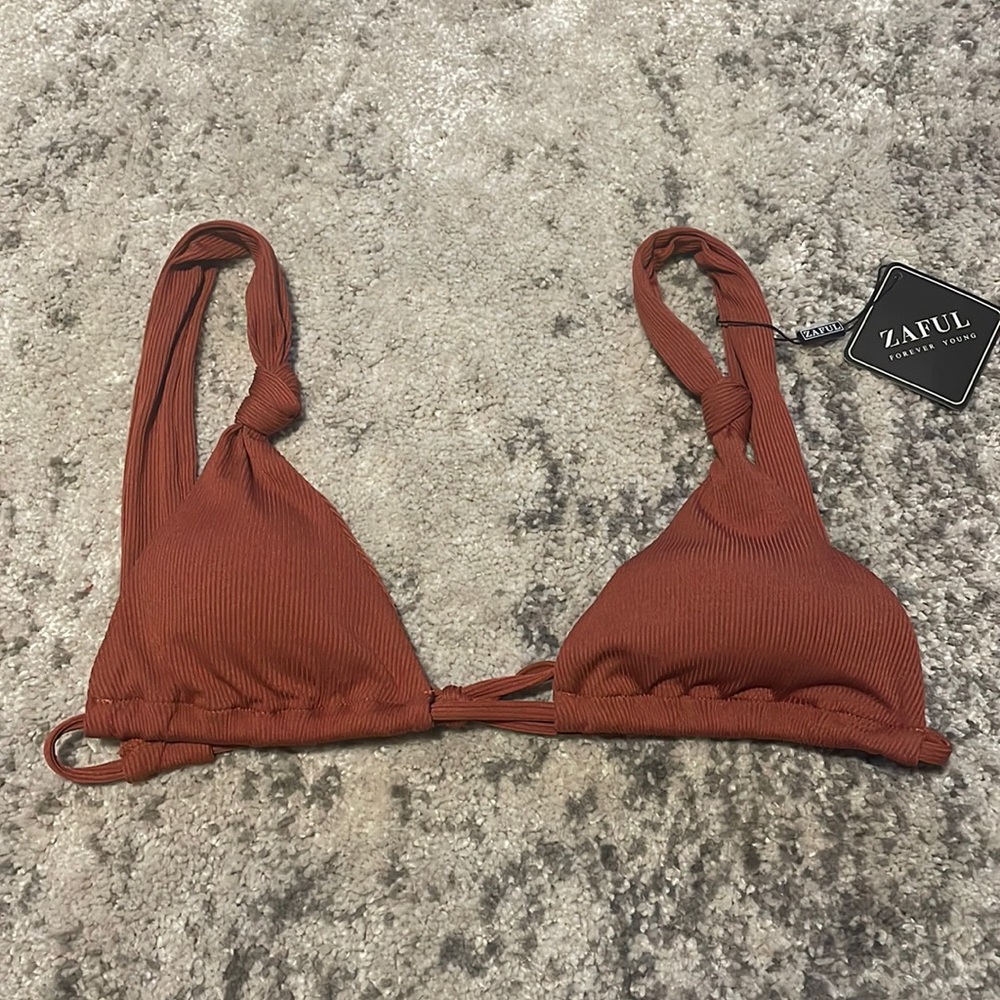 Zaful Forever Young Swim Top NWT